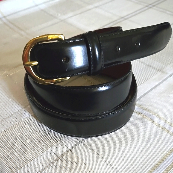 Coach Other - Coach 3921 Black Leather Belt